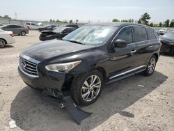 Vehiculos salvage en venta de Copart Houston, TX: 2014 Infiniti QX60