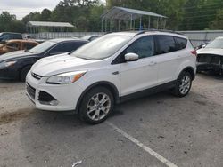 Salvage cars for sale at Savannah, GA auction: 2013 Ford Escape SEL