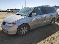 Honda Odyssey EX salvage cars for sale: 2002 Honda Odyssey EX