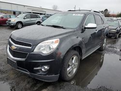 Salvage cars for sale from Copart New Britain, CT: 2013 Chevrolet Equinox LTZ
