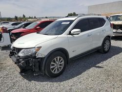 Salvage cars for sale at Mentone, CA auction: 2017 Nissan Rogue SV Hybrid
