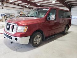 Salvage cars for sale from Copart Chambersburg, PA: 2017 Nissan NV 3500 S