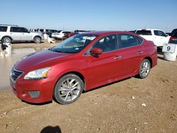 Salvage cars for sale from Copart Amarillo, TX: 2013 Nissan Sentra S