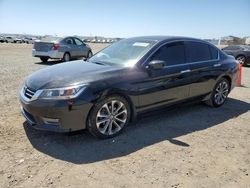 Honda Accord Sport salvage cars for sale: 2015 Honda Accord Sport