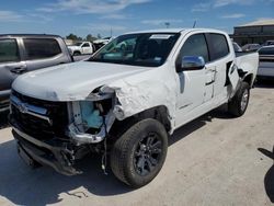 Salvage cars for sale at Houston, TX auction: 2022 Chevrolet Colorado LT