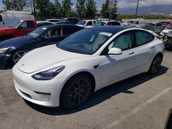 Salvage cars for sale from Copart Rancho Cucamonga, CA: 2023 Tesla Model 3