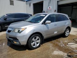 Flood-damaged cars for sale at auction: 2010 Acura MDX Technology