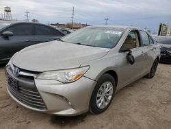 Salvage cars for sale at Chicago Heights, IL auction: 2016 Toyota Camry Hybrid