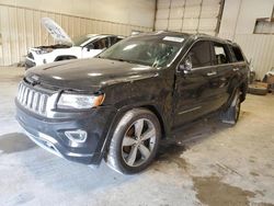 Jeep Grand Cherokee Overland salvage cars for sale: 2014 Jeep Grand Cherokee Overland