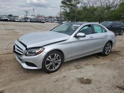 Salvage cars for sale from Copart Lexington, KY: 2018 Mercedes-Benz C 300 4matic