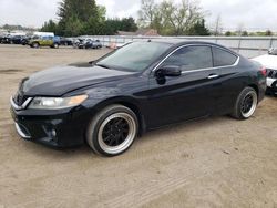 Salvage cars for sale at Finksburg, MD auction: 2015 Honda Accord EX