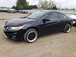 Honda Accord ex salvage cars for sale: 2015 Honda Accord EX