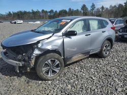 Salvage cars for sale at Windham, ME auction: 2018 Honda CR-V LX