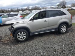 Salvage cars for sale from Copart Hillsborough, NJ: 2012 KIA Sorento Base