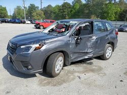 Salvage cars for sale from Copart Savannah, GA: 2023 Subaru Forester
