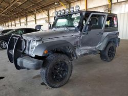 Jeep salvage cars for sale: 2014 Jeep Wrangler Sport