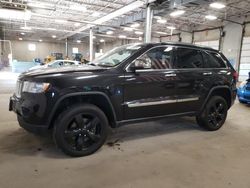 Salvage cars for sale at Blaine, MN auction: 2012 Jeep Grand Cherokee Overland