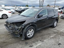 Salvage cars for sale at Van Nuys, CA auction: 2015 Honda CR-V LX