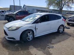 Salvage cars for sale at Albuquerque, NM auction: 2014 Ford Focus ST