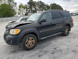 Vehiculos salvage en venta de Copart Loganville, GA: 2004 Toyota Sequoia Limited