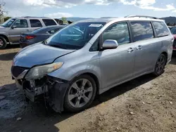 Salvage cars for sale from Copart San Martin, CA: 2013 Toyota Sienna Sport