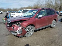 Salvage cars for sale from Copart Ellwood City, PA: 2017 Subaru Forester 2.5I Premium