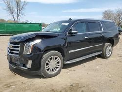 Salvage cars for sale from Copart Baltimore, MD: 2017 Cadillac Escalade ESV