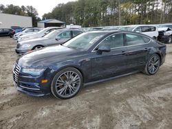 Salvage cars for sale from Copart Seaford, DE: 2018 Audi A7 Prestige