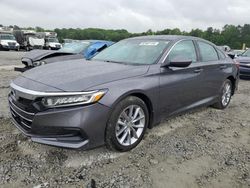 Salvage cars for sale at Ellenwood, GA auction: 2022 Honda Accord LX