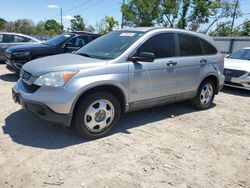 Salvage cars for sale from Copart Riverview, FL: 2008 Honda CR-V LX