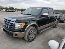 Salvage cars for sale at Cahokia Heights, IL auction: 2013 Ford F150 Supercrew