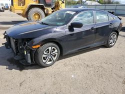 Salvage cars for sale at Pennsburg, PA auction: 2018 Honda Civic LX