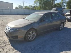 Salvage cars for sale at Gastonia, NC auction: 2012 Ford Fusion SE