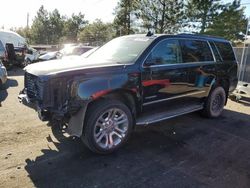 Salvage cars for sale at Denver, CO auction: 2018 GMC Yukon SLT