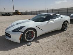 Salvage cars for sale at Andrews, TX auction: 2015 Chevrolet Corvette Stingray Z51 3LT