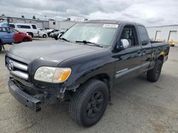 Salvage cars for sale from Copart Vallejo, CA: 2006 Toyota Tundra Access Cab SR5