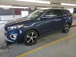 Salvage cars for sale at Dyer, IN auction: 2017 KIA Sorento EX