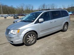 Salvage cars for sale at Marlboro, NY auction: 2010 Chrysler Town & Country Touring