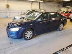 Salvage cars for sale at Wheeling, IL auction: 2011 Volkswagen Jetta Base