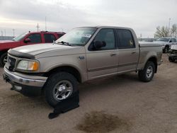Salvage cars for sale at Greenwood, NE auction: 2003 Ford F150 Supercrew