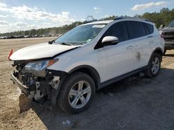 Salvage cars for sale from Copart Greenwell Springs, LA: 2013 Toyota Rav4 XLE