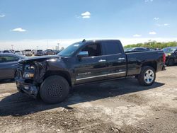 Salvage cars for sale at Indianapolis, IN auction: 2015 Chevrolet Silverado K1500 LT