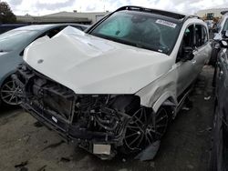 Mercedes-Benz salvage cars for sale: 2021 Mercedes-Benz GLS 580 4matic