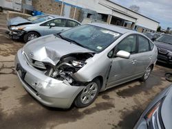 Salvage cars for sale from Copart New Britain, CT: 2005 Toyota Prius
