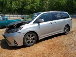 Toyota Sienna Vehiculos salvage en venta: 2020 Toyota Sienna SE