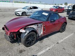 Salvage cars for sale at Van Nuys, CA auction: 2021 Mazda MX-5 Miata Sport