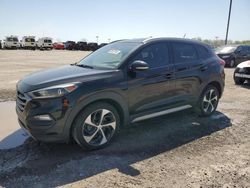 Salvage cars for sale at Indianapolis, IN auction: 2017 Hyundai Tucson Limited