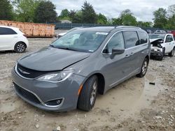 Chrysler Pacifica Touring l salvage cars for sale: 2020 Chrysler Pacifica Touring L