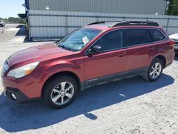 Salvage cars for sale from Copart Gastonia, NC: 2013 Subaru Outback 2.5I Limited