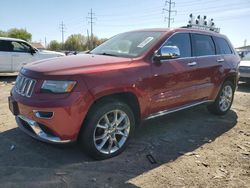 Salvage cars for sale from Copart Columbus, OH: 2014 Jeep Grand Cherokee Summit